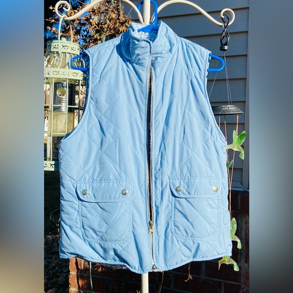 💙SkyBlueVest🦋Sz-(M) LoveTree Reversible Vest w/4 Pockets Both Sides-Runs Small⚠️ - Picture 2 of 16